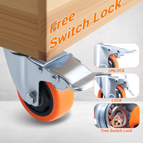 Caster Wheels Set of 4