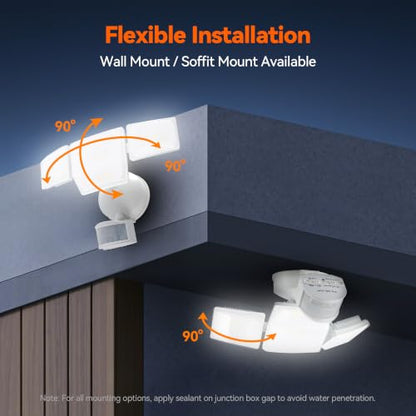 85W 10000LM Motion Sensor Outdoor Lights