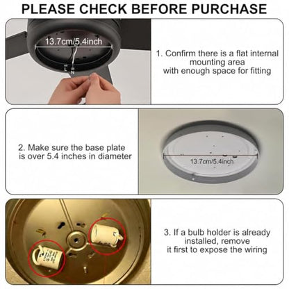 Ceiling Fan LED Light Board Replacement Kit