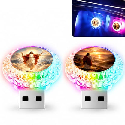 USB LED Car Interior Atmosphere Lamp