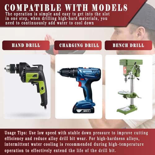 10PC Upgraded Concrete Drill Bit