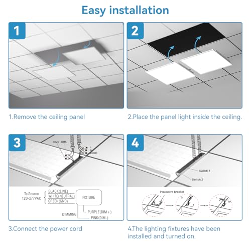 2x2 LED Flat Panel Light