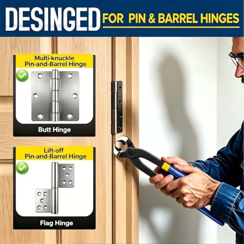 Door Hinge Adjustment Tool for Residential & Commercial Doors