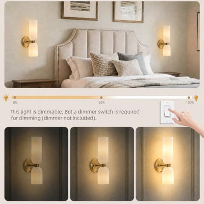 Wall Sconces Set of Two Bathroom Vanity Light