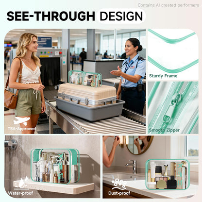 Packing Cubes for Travel (19 Light Teal)