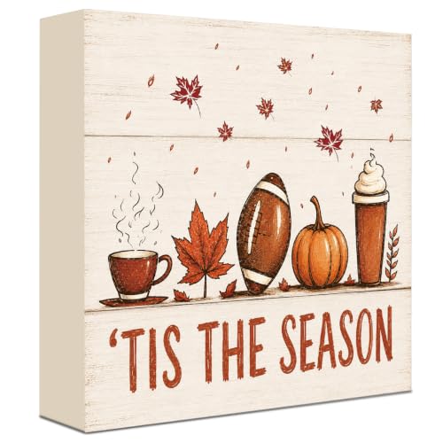 Fall Decorations for Home Wood Sign Fall Decor Shelf Decor