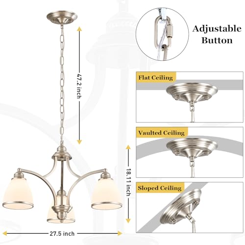 6 Light Chandelier