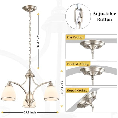 6 Light Chandelier