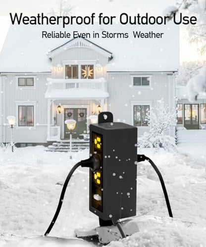 Outdoor Power Strip Weatherproof