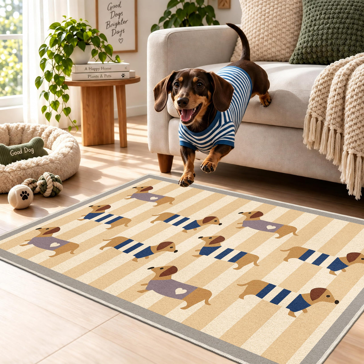 Waterproof 2x3 Small Rug (Sau Beige / 2' x 3' (Runner))
