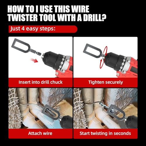 Wire Twister Tool for Drill