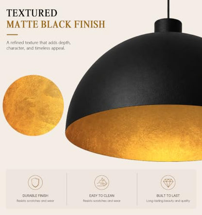 Oversized Dome Pendant Light