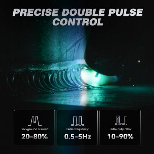 MIG205DP Pro Dual Pulse MIG Welder 205A 8