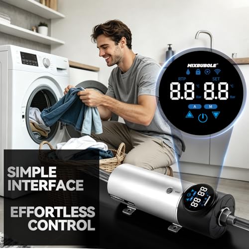 1.35HP Whole House Water Pressure Booster Pump1