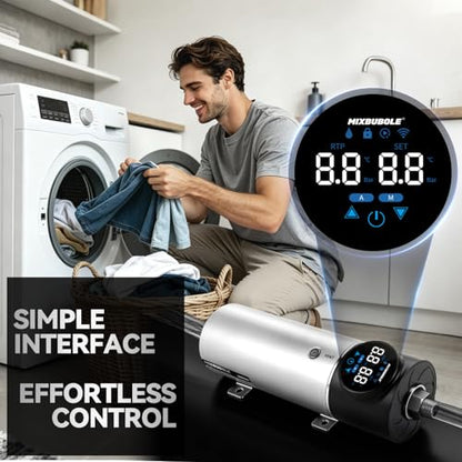 1.35HP Whole House Water Pressure Booster Pump1