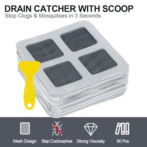 Disposable Shower Drain Hair Catcher
