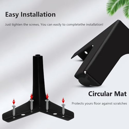 Metal Furniture Legs Black