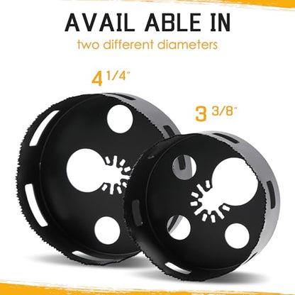 2Pcs Square Slot Cutter