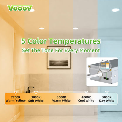 4 Inch White Anti Glare Ultra (White / 6pack)