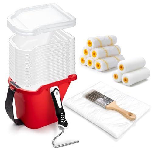 Paint Bucket Kit with Magnetic Holder