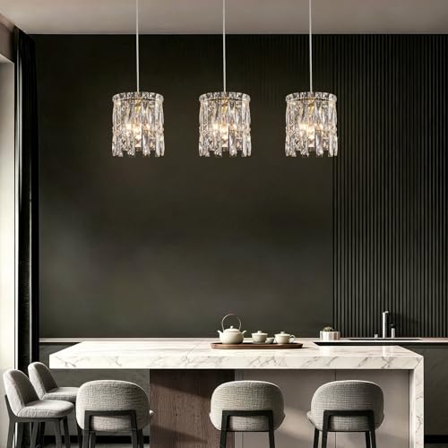 Modern Gold Crystal Chandelier Dimmable