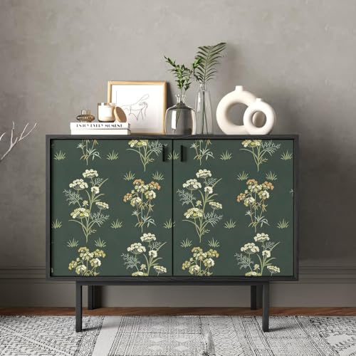 Vintage Floral Peel and Stick Wallpaper Botanical Contact Paper
