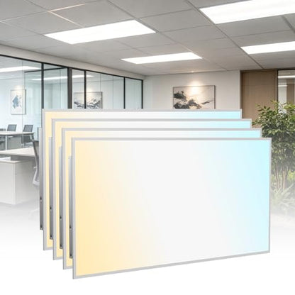 2 Pack 2x4 LED Flat Panel Light