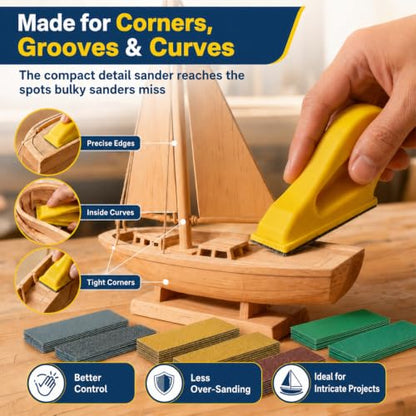 128 Sheets Sandpaper Assortment Pack