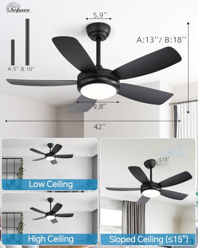 42 Inch Ceiling Fans