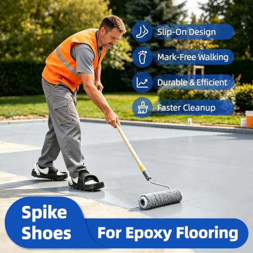 Epoxy Shoes Spike Shoes for Epoxy Flooring Coating
