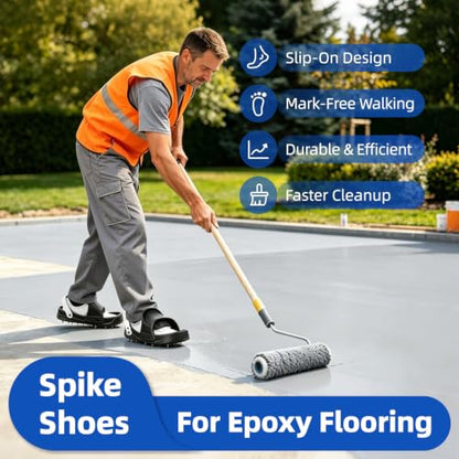 Epoxy Shoes Spike Shoes for Epoxy Flooring Coating