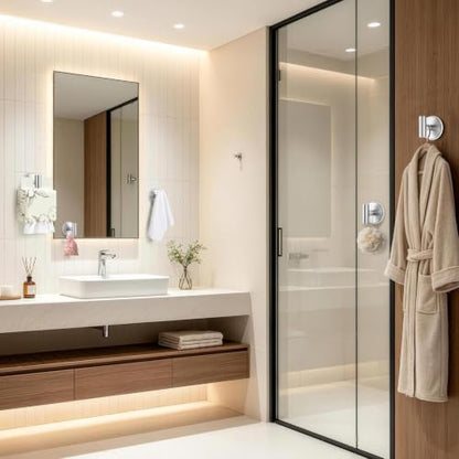 Stainless Steel Suction Cup Hooks for Shower