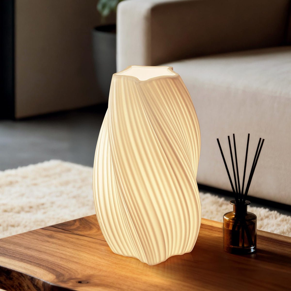 Modern Ceramic Decorative Table Lamp Living Room Bedroom Bedside