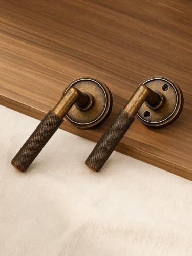 Knurled Door Lever