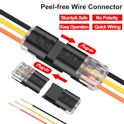 3 Pin Quick Connect Wire Connectors for 18