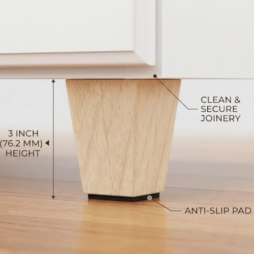 Solid Wood Furniture Legs
