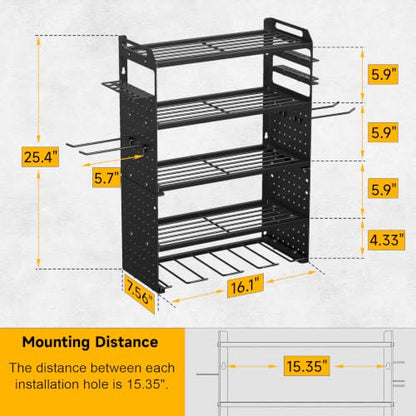 Power Tool Organizer Wall Mount