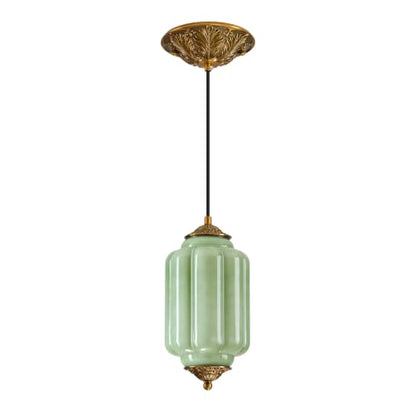 Vintage Glass Pendant Light