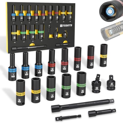 Magnetic Impact Socket Set
