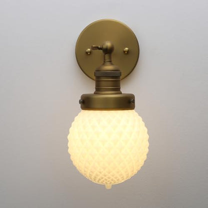 Vintage Globe Wall Sconce