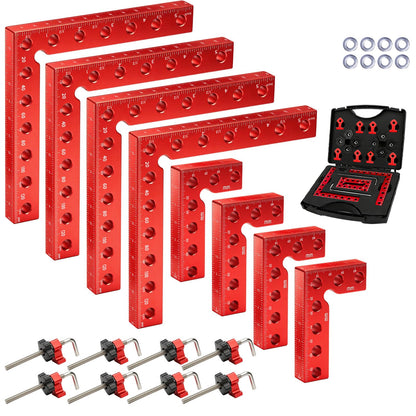 8PCS 4PCS 5.5" & 4PCS 3.14" Corner Clamps for Woodworking