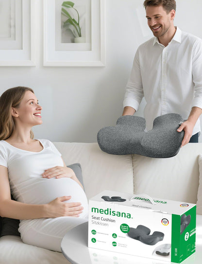 Seat Cushion for Office Chair (Grey)