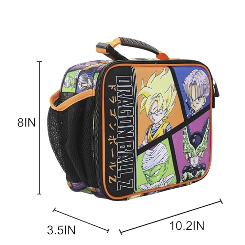 Dragon Ball Z Favorite Characters Insulated Lunch Kit (Dragon Ball Black)