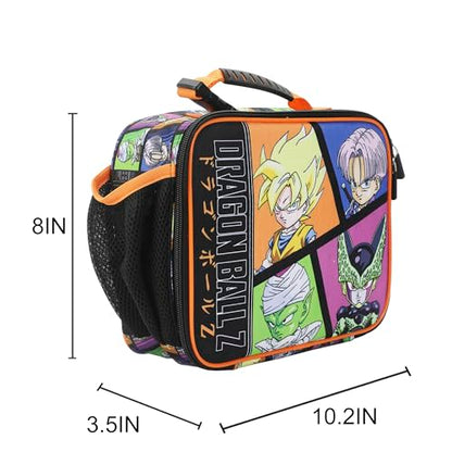 Dragon Ball Z Favorite Characters Insulated Lunch Kit (Dragon Ball Black)