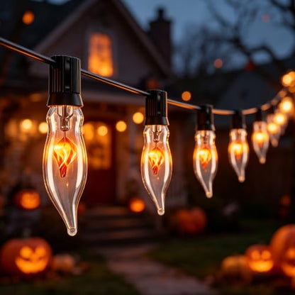 Halloween Flame String Lights Collection