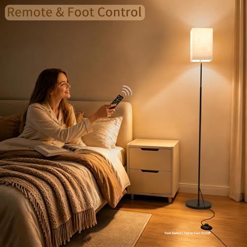 Square Dimmable Standing Lamp