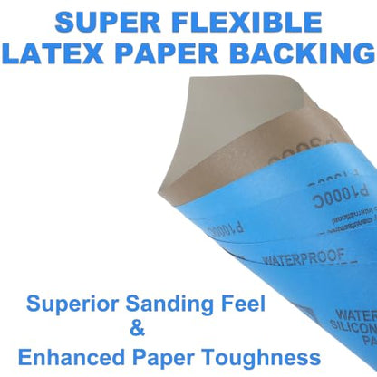 Wet Dry Sandpaper Sheets