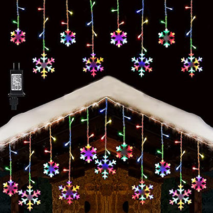 Outdoor Christmas Icicle Lights