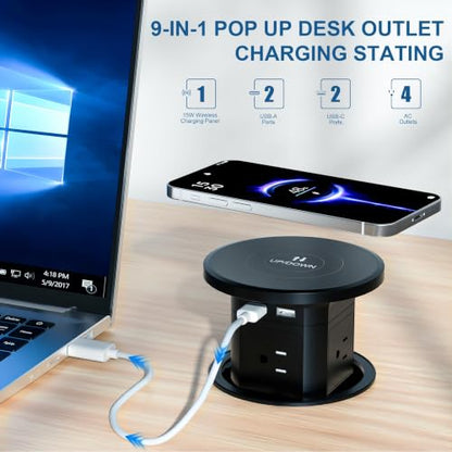 Pop Up Countertop Outlet for Kitchen Island
