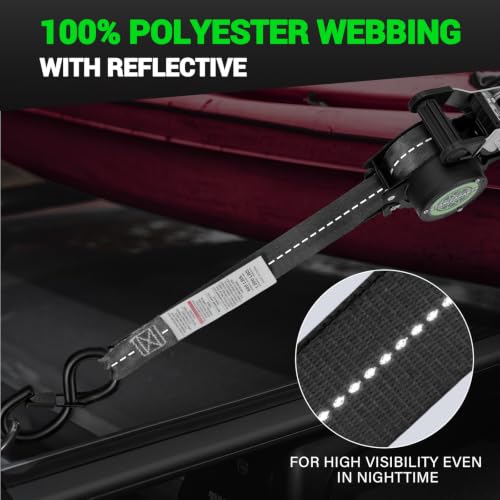 Retractable Ratchet Straps